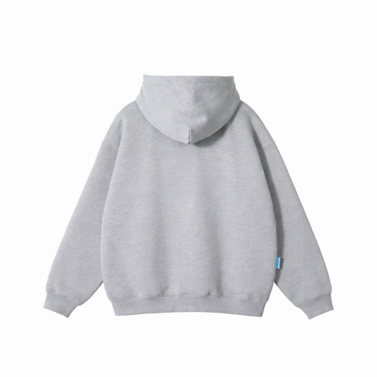 Default grey oversized hoodie