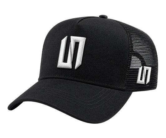 OG Black & White Trucker
