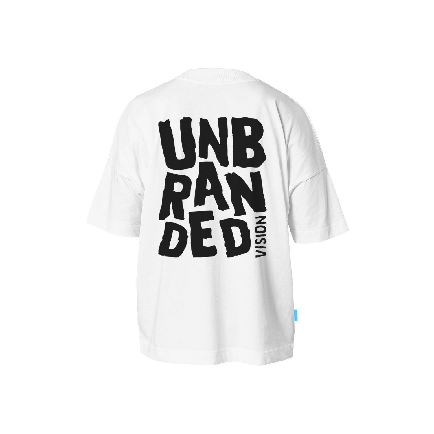 UN Mono Oversized Tee - White